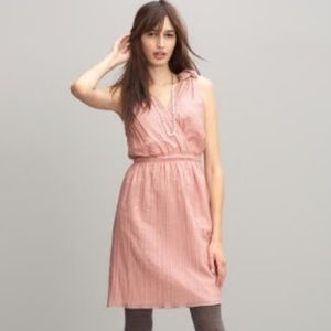 Banana Republic Pink knotted shoulder dress size 8